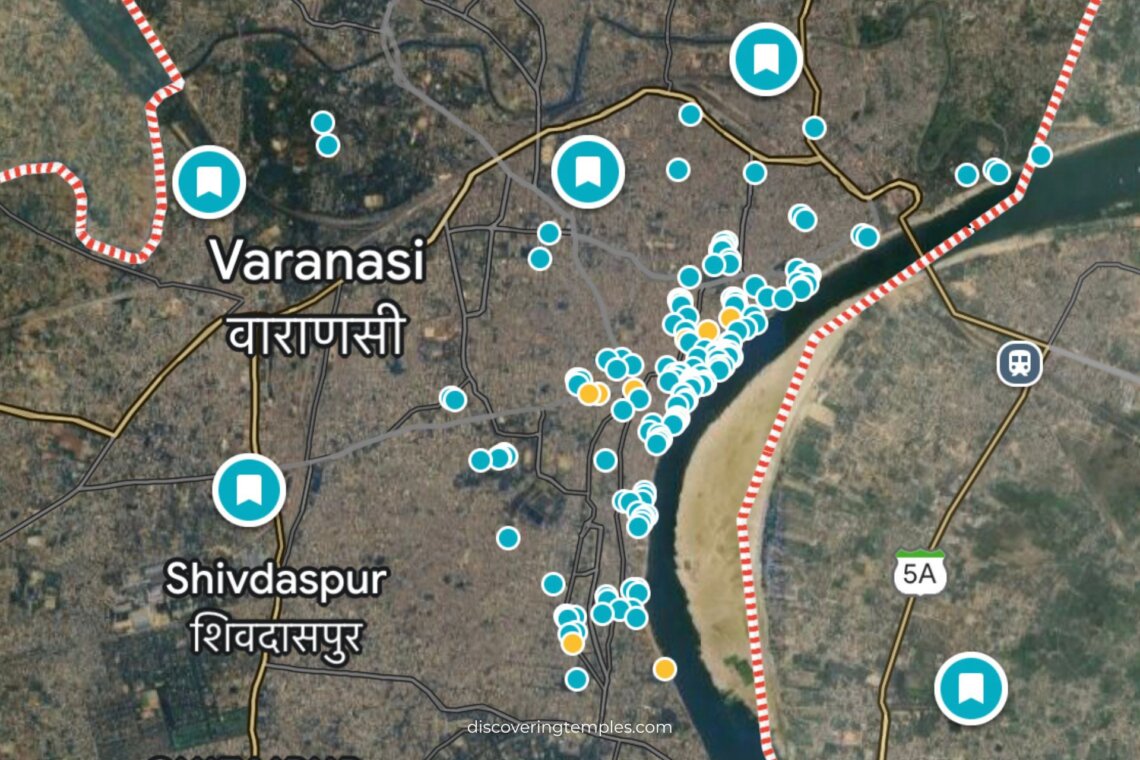 list of temples in varanasi - kashi temples - varanasi famous temple list - famous temple in kashi - varanasi temple list - varanasi travel guide - kashi temples list - temples in banaras - kashi yatra - kashi darshan - most famous temple in varanasi - 108 Temples in Varanasi - by Shraddha N Maheshwari - Discovering temples