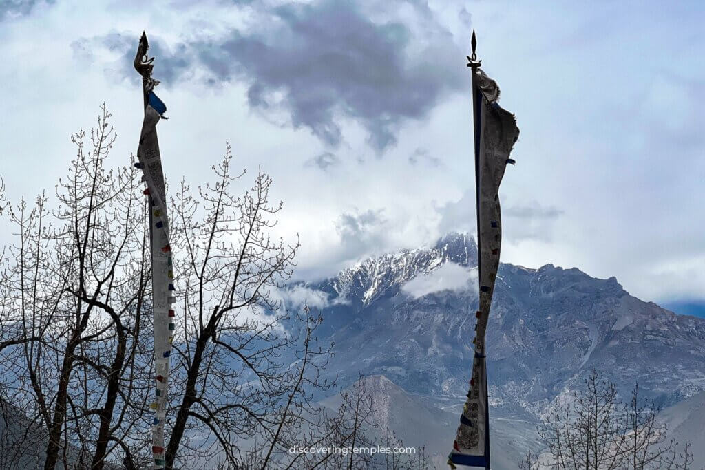 view from muktinath temple nepal - muktinath mandir nepal - muktinath temple height - muktinath temple tour